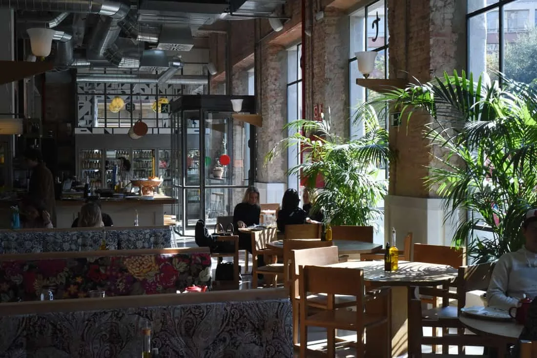 En plantebasert restaurant i Barcelona