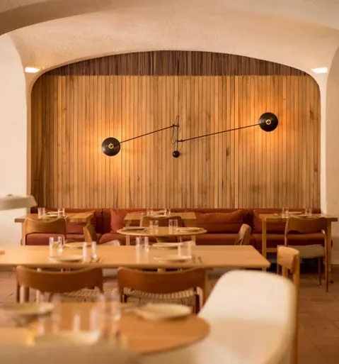 A cosy tapas bar in Barcelona