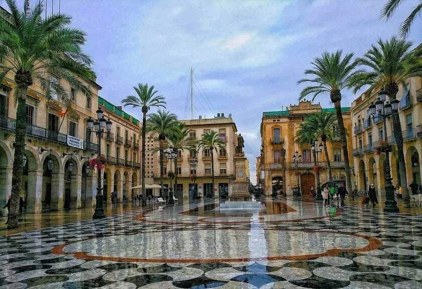 Sjøfronten i Vilanova i la Geltrú